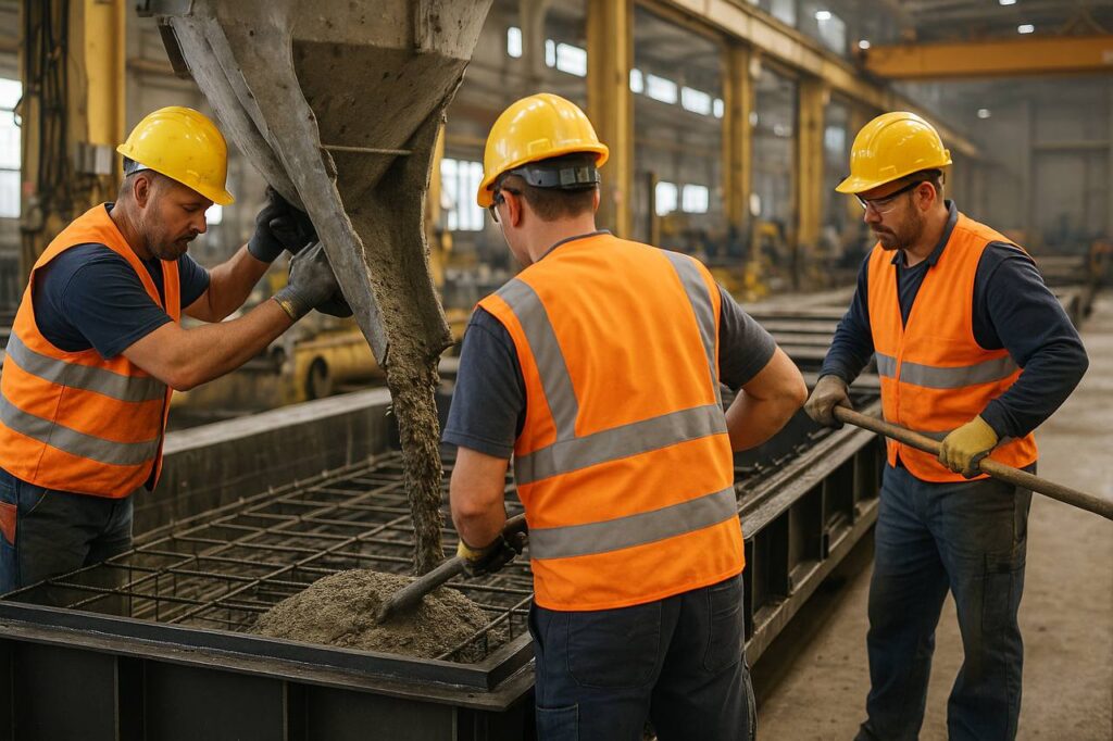 Производство железобетонных изделий