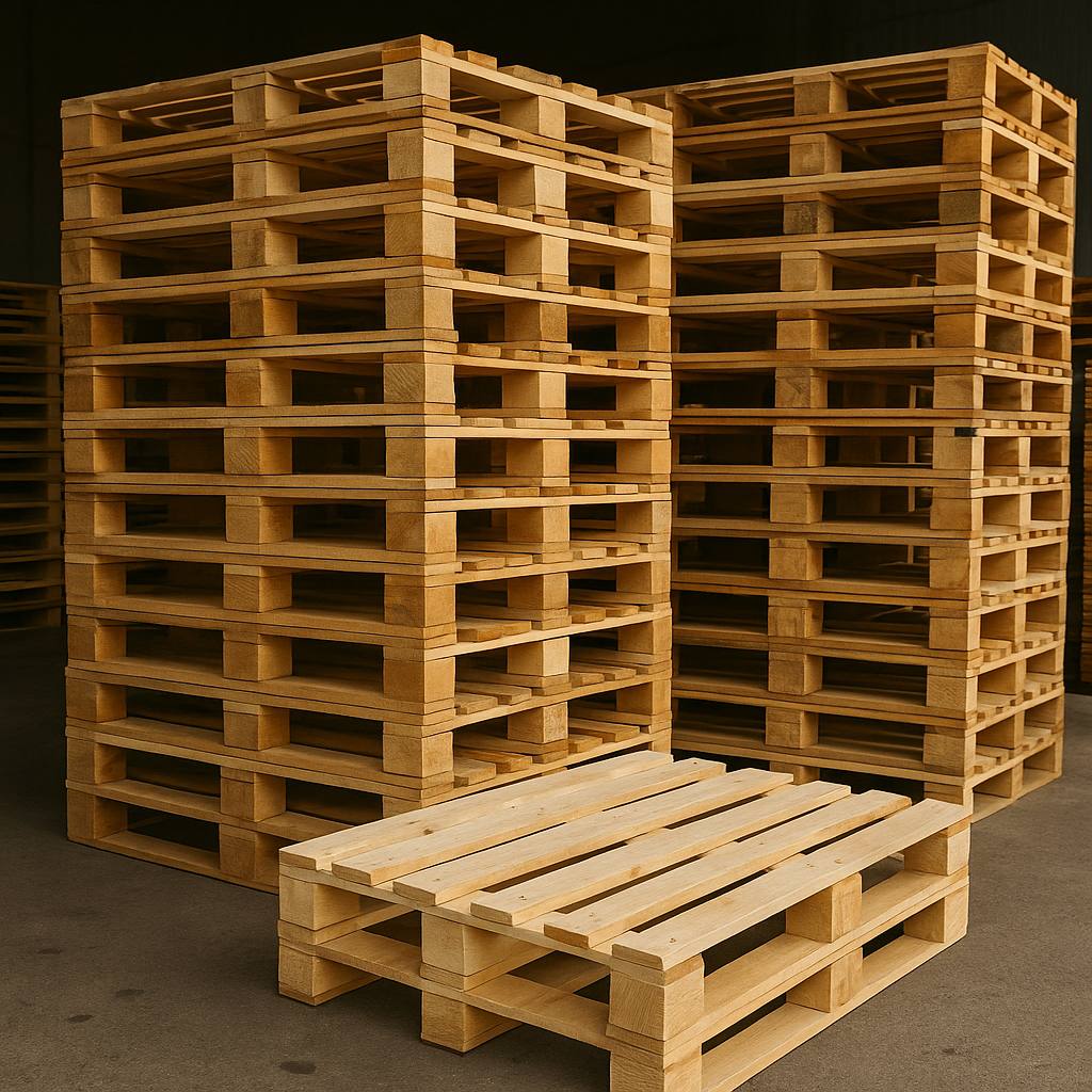 Работа с деревянными поддонами